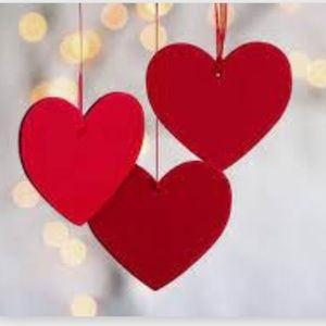 Red Heart Decorations